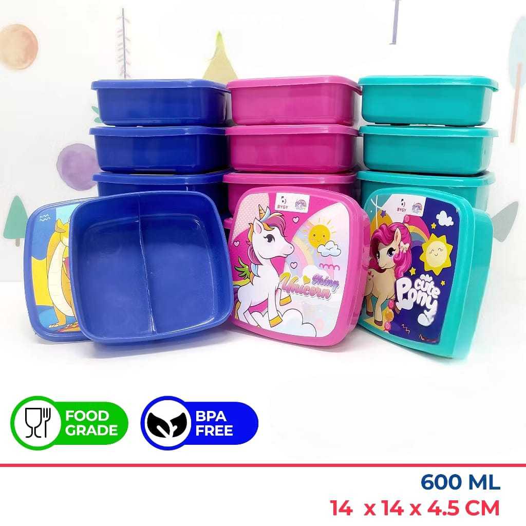 Lunch Box Lucky  Kotak Makan Anak /Tempat Bekal Biggy