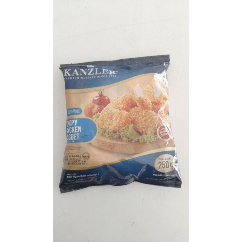 

JUN Kanzler Chicken Nugget Crispy Bubble Grumb Gram 450 Gram Ready Enak Promo Bandung