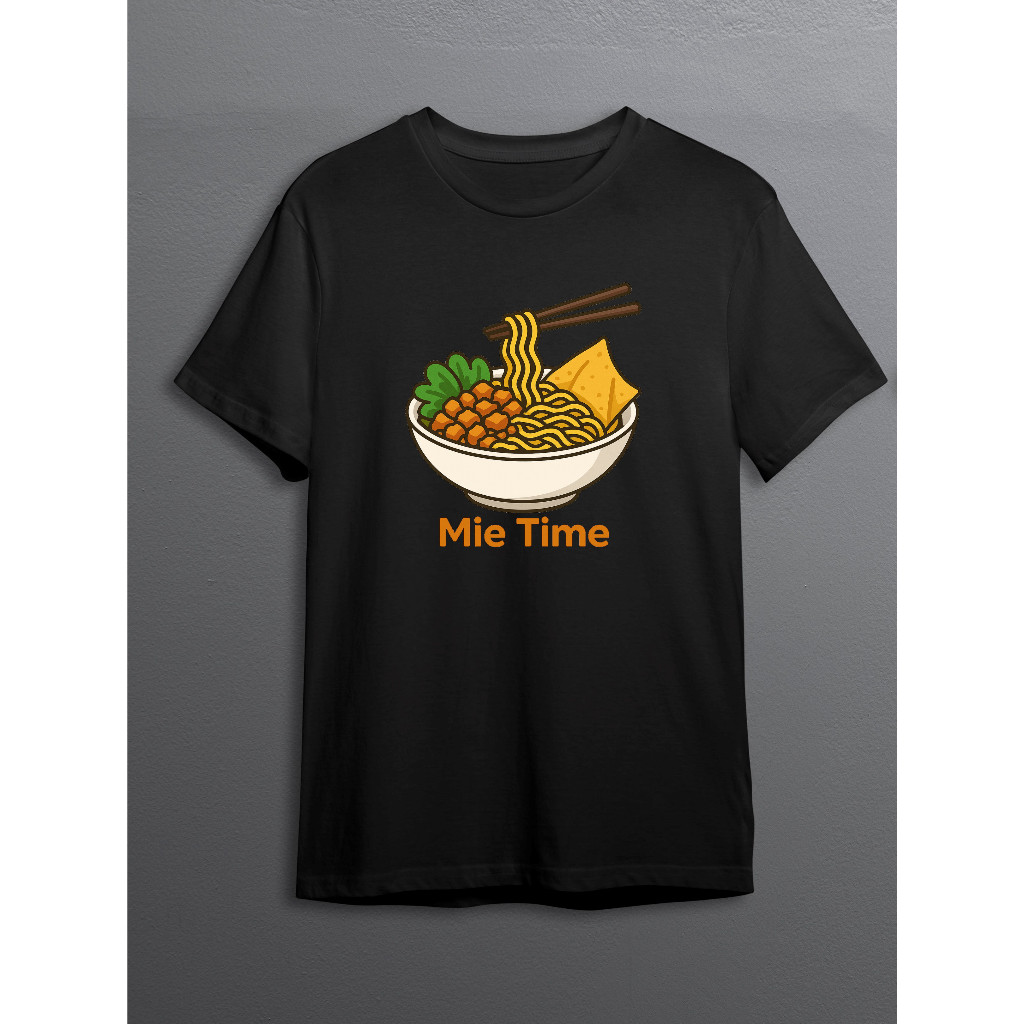 baju pakaian kaos pria wanita food makan mie ayam