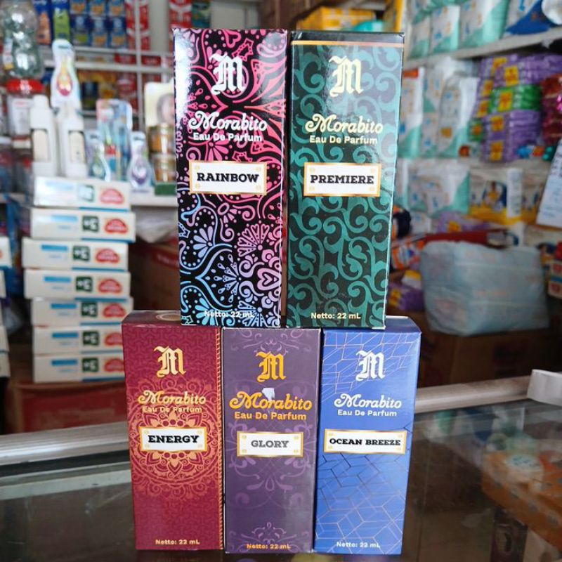 Parfum Morabito Netto 22ml kotak/packing kardus