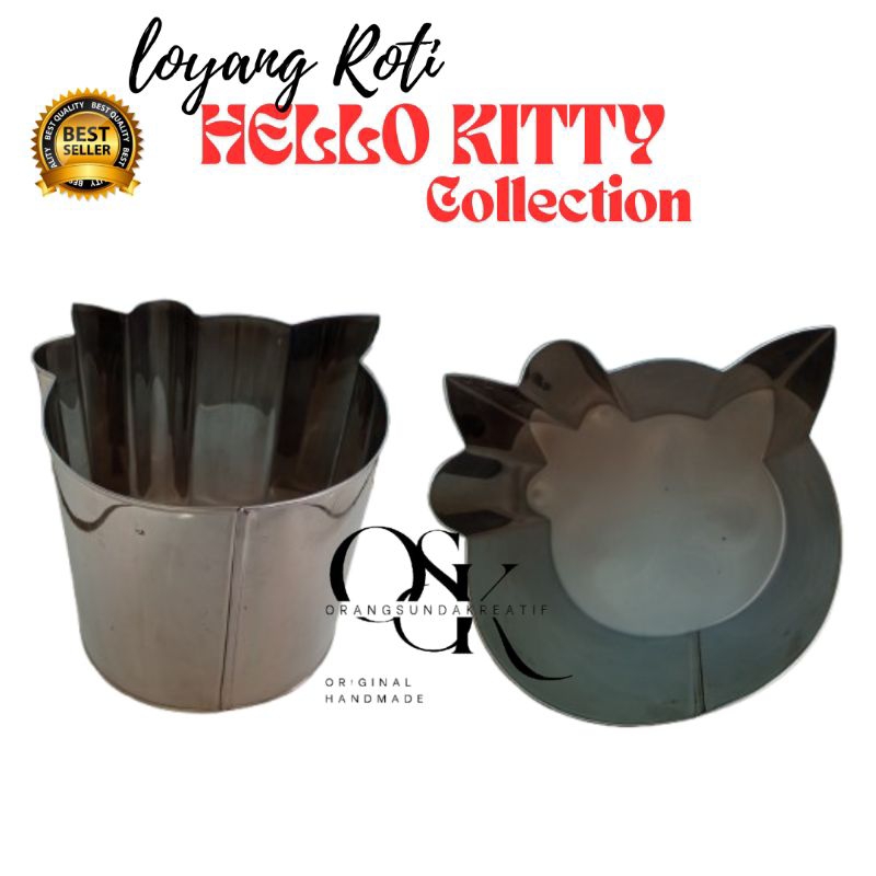 cetakan roti tawar hello kitty 15x20 /loyang roti tawar hello kitty / cetakan roti / loyang roti /ce