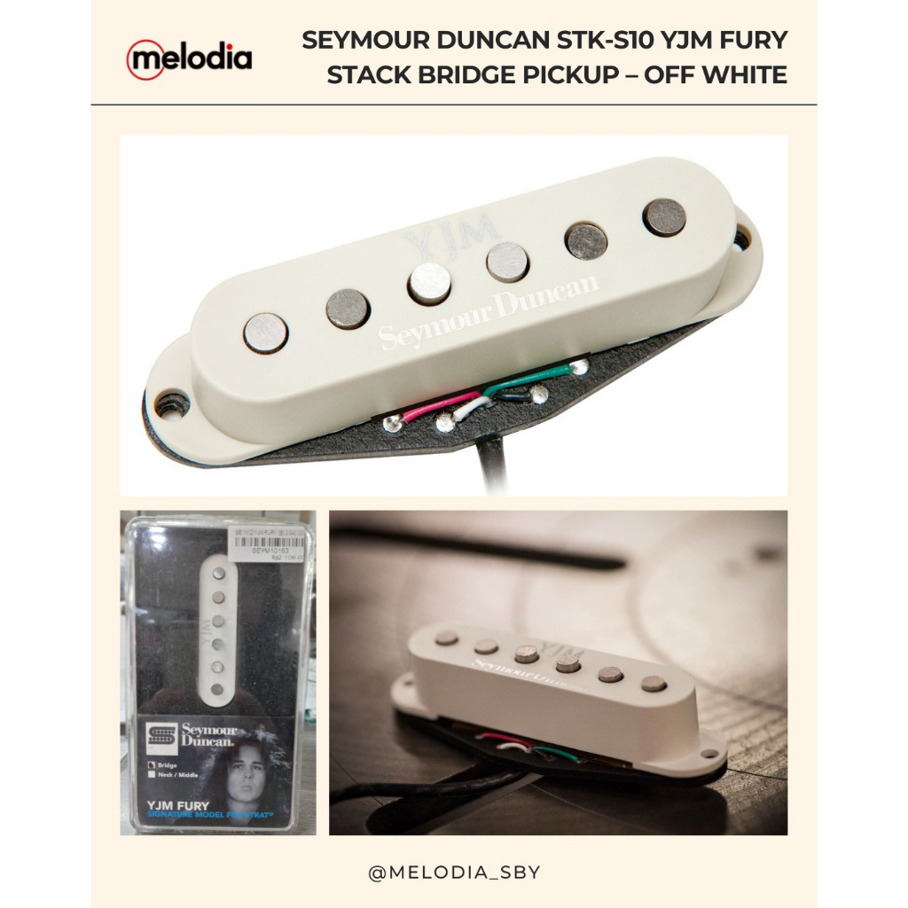 Seymour Duncan STK-S10 YJM Fury Stack Bridge Pickup