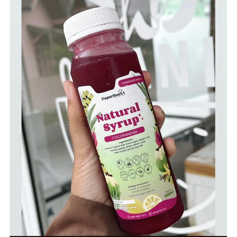 

NATURAL SYRUP COCOPANDAN