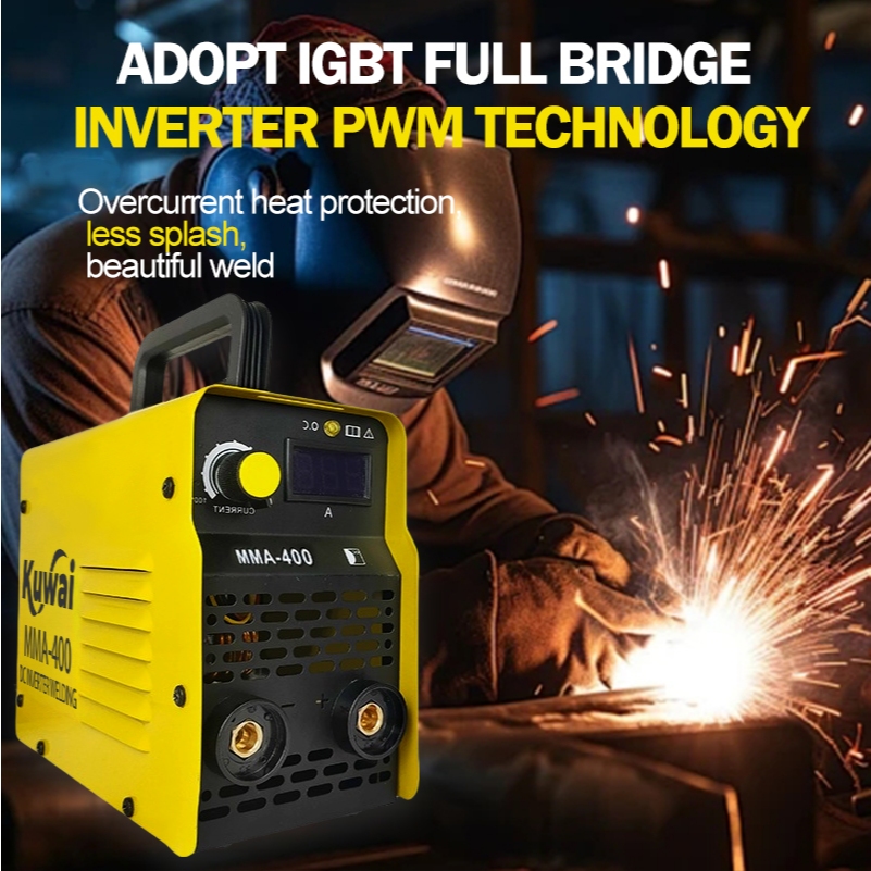 Kuwai Mesin Las 400MMA-2000 Watt  Welding Machine Trafo Las Inverter 120A Mesin las welding Mesin La