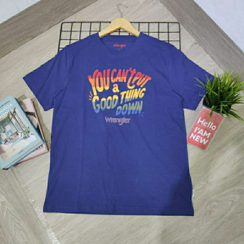 kaos wrangler pria original