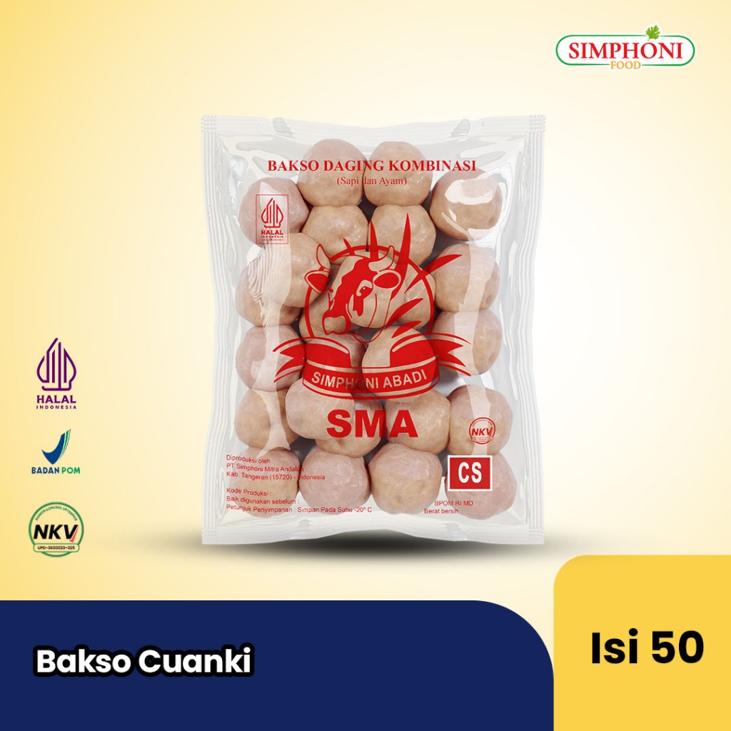 

Simphoni Bakso Cuanki isi 50 - Kombinasi Daging Sapi dan Ayam [HALAL]