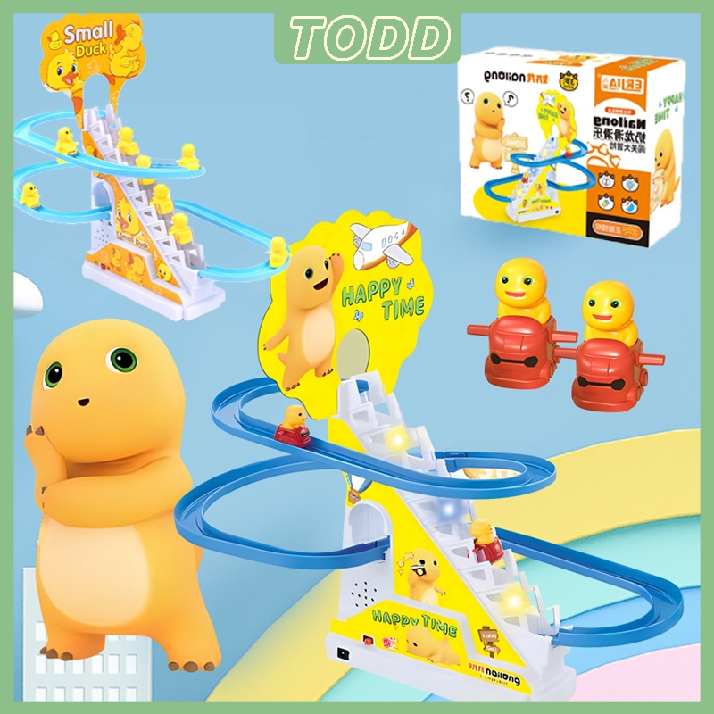 Mainan Track Slide Tangga Lintasan / Mainan Kereta Magnetic Track Thomas / Mainan Track Tangga Bebek