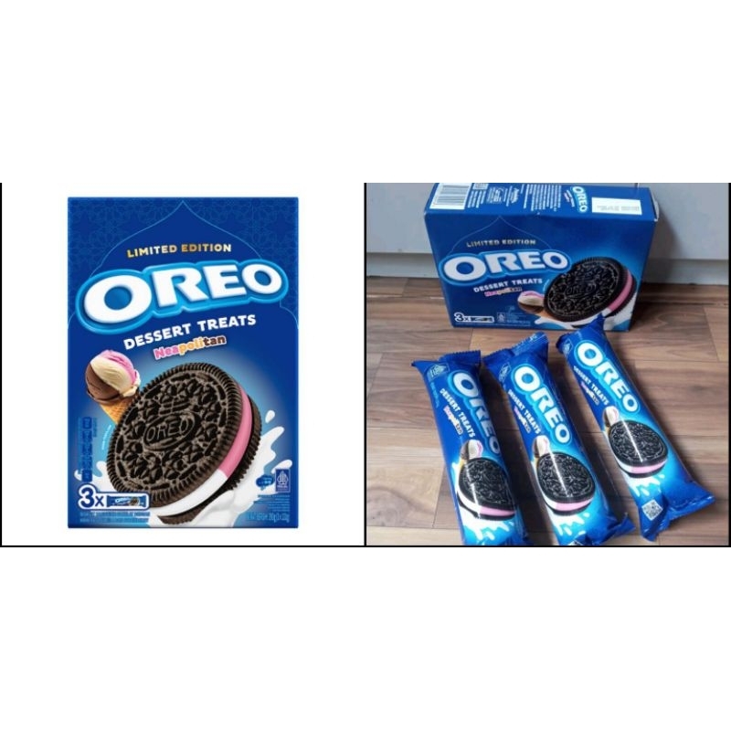 

oreo dessert treats neopolitan 3x131g