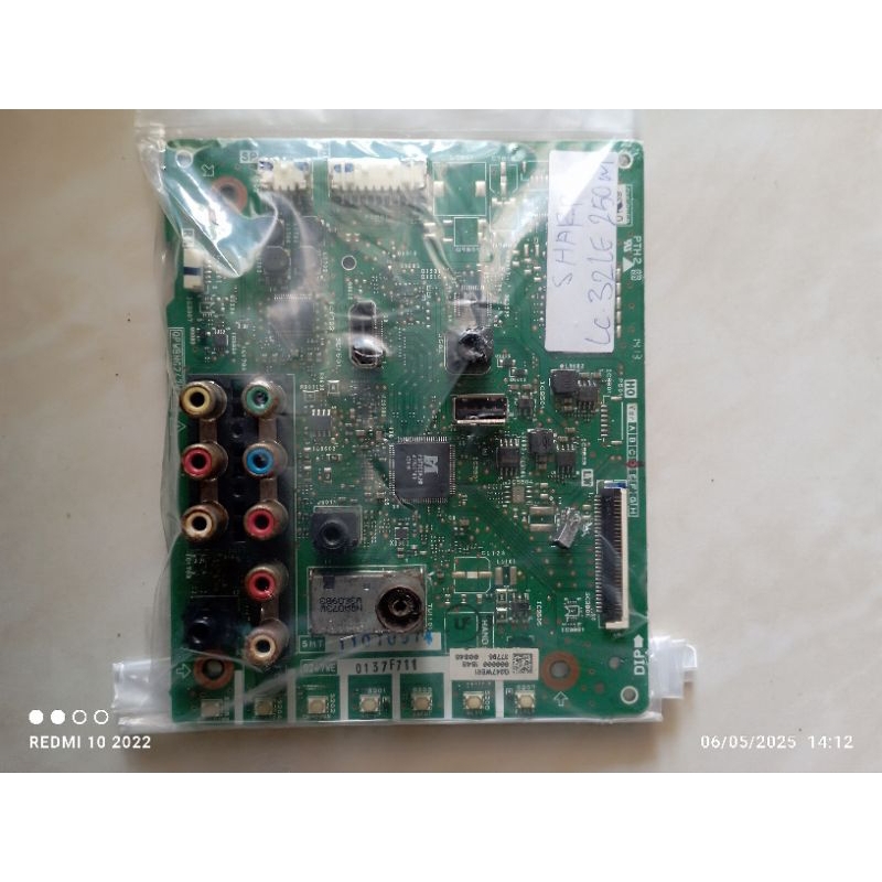 MB MOBO MAINBOARD MODULE MESIN TV SHARP LC 32LE250M/ LC32LE250M MB SHARP 32