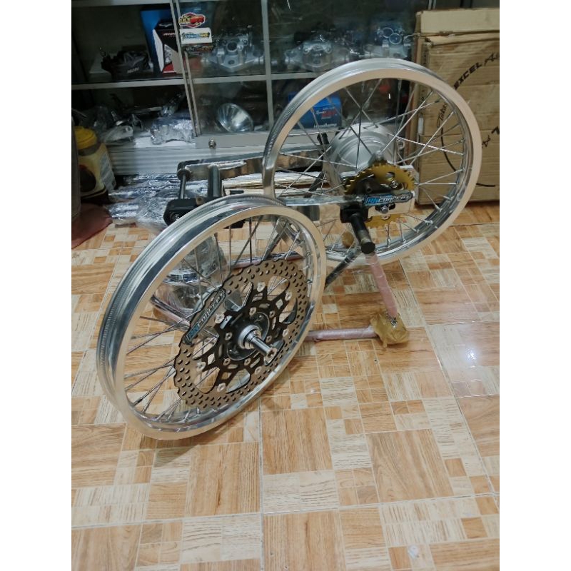 Paket hemat Tromol depan DT×CRF 230 pnp arem kaze&w175