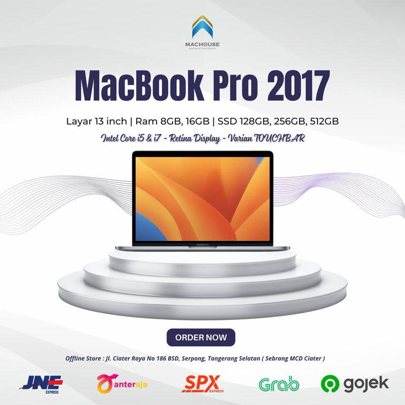 Macbook Pro 13inch 2017 8 || 16 /128/256/512Gb