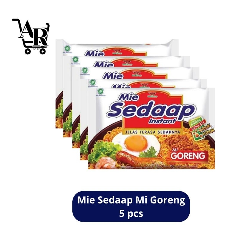 

Mie instant Mie Sedaap Mi Goreng 5 pcs