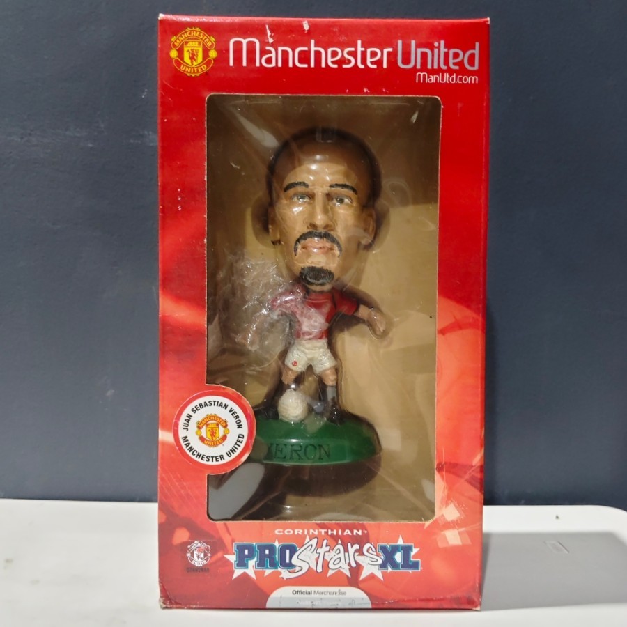 Action figure Corinthian Prostars XL Juan Sebastian Veron Manchester United Original 15cm