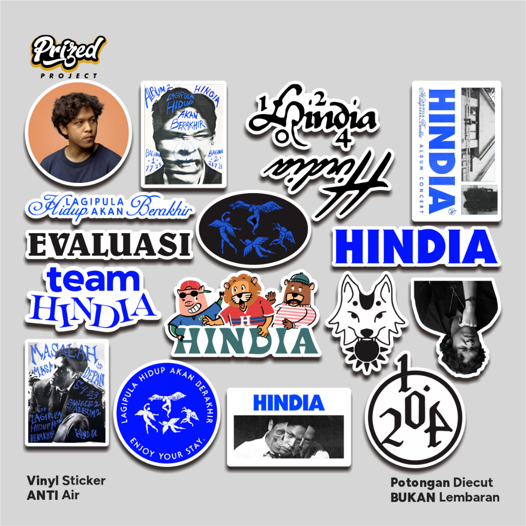 Sticker Pack Baskara Putra Hindia