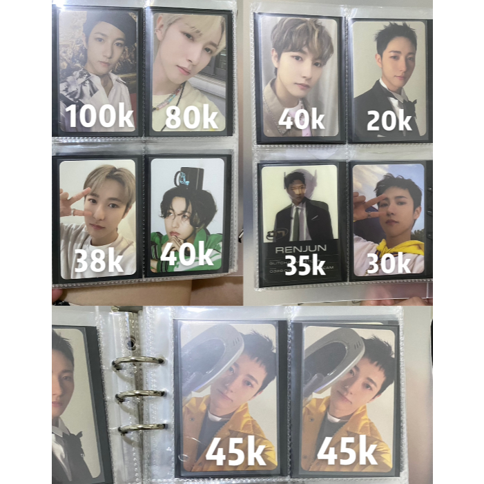 NCT Renjun Photocard / pc nct dream