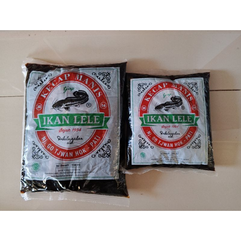 

KECAP MANIS Tjap Ikan Lele KHAS PATI Nj. GO TJWAN HOK