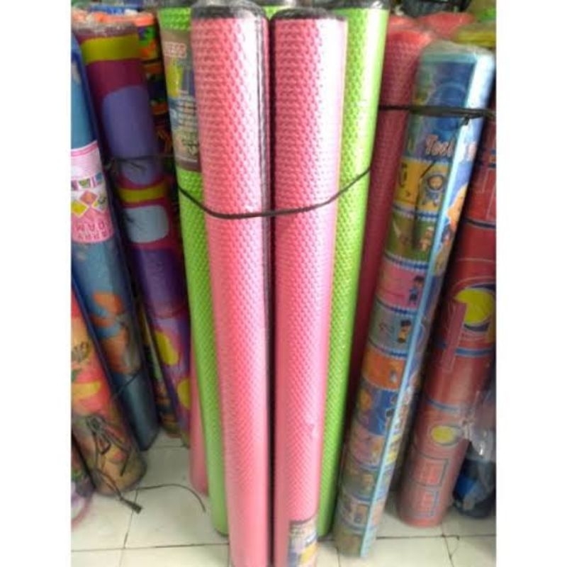 TIKAR MOTIF SPON ANAK ANTI AIR//TIKAR PLASTIK KARAKTER 120X200