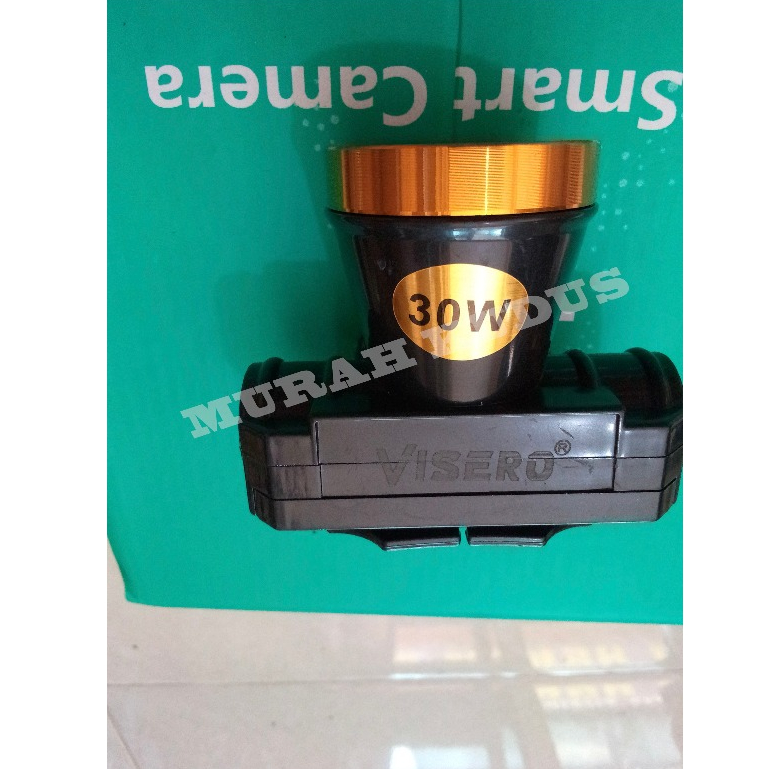 SENTER KEP VISERO VHL-0330 30WATT CAHAYA KUNING/WARM