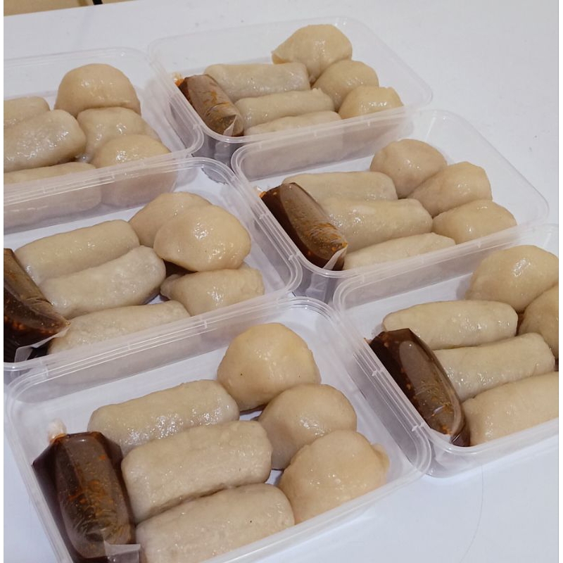 

mpek mpek dos(tanpa ikan)plus kuah cuko Frozen isi 6