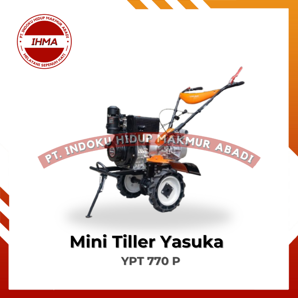Mini Tiller Yasuka YPT 770 P - Mini Cultivator