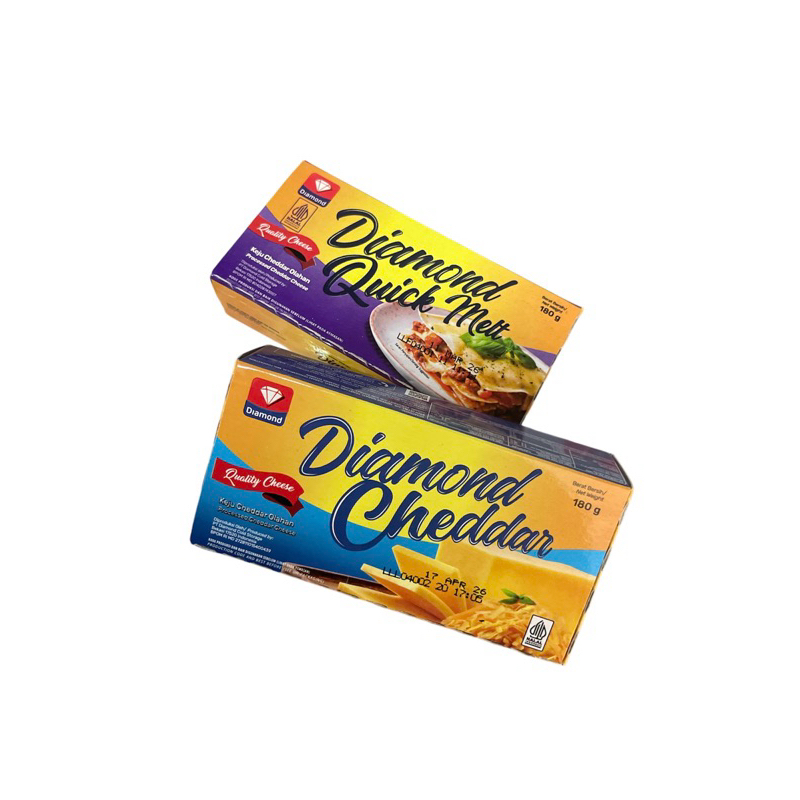 

KEJU DIAMOND CHEDDAR & QUICK MELT 180 GR