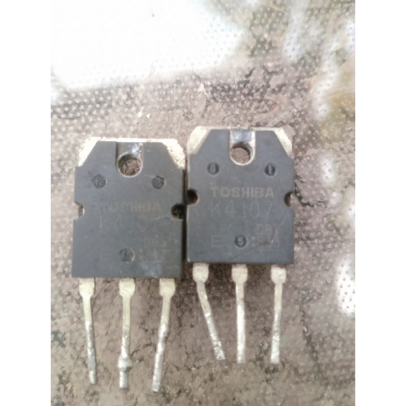 IC MOSFET K4107 & TTK2837 ORIGINAL CABUTAN DARI MESIN LAS
