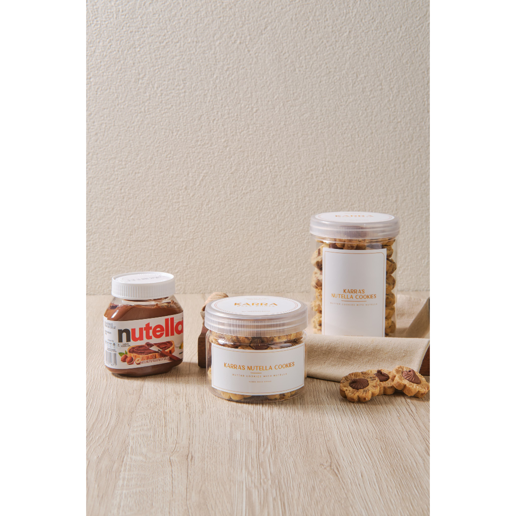 

Nutella Butter Cookies - Karrai Bake House - Homemade Premium Kue Kering dan Cookies