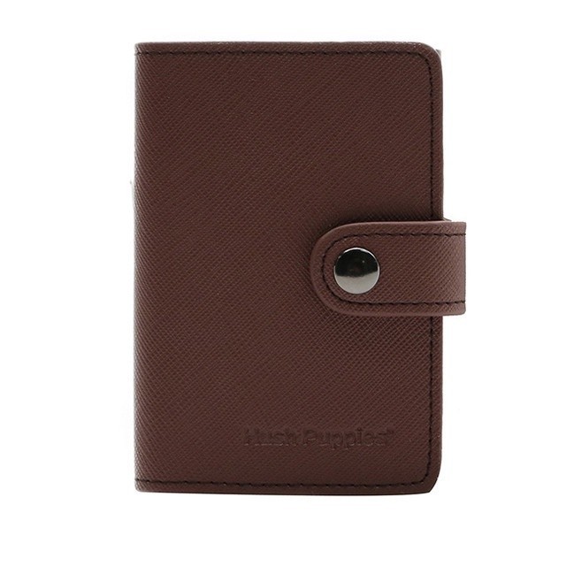 HUSH PUPPIES - Inning CARD WALLET / BROWN - DEFFECT