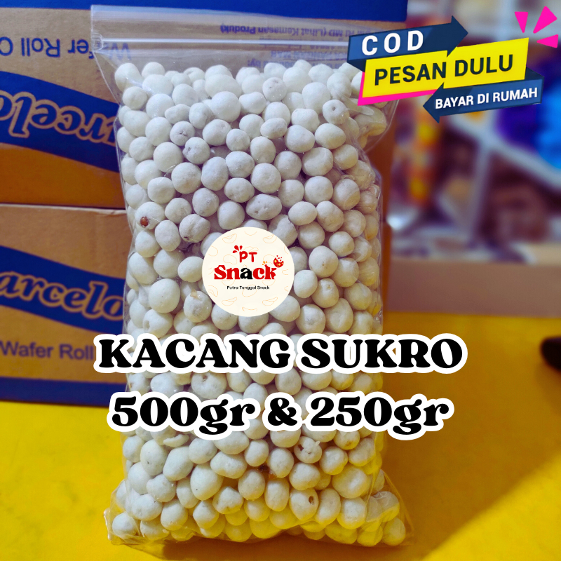

Kacang Sukro Putih Oven 500gr