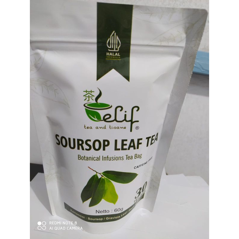 

graviola tea : teh daun sirsak untuk kista,tumor,kanker (30 tea bag)