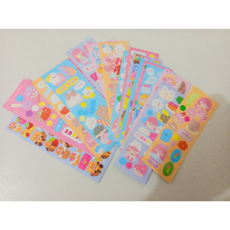 

Stiker shiny kartun