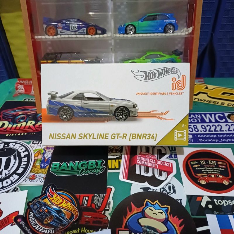Hot Wheels ID Nissan Skyline R34 Fast and Furious