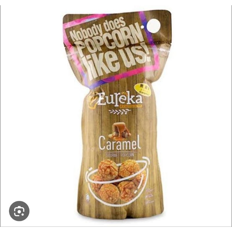 

READY EUREKA CARAMEL POPCORN POUCH 140GRAM