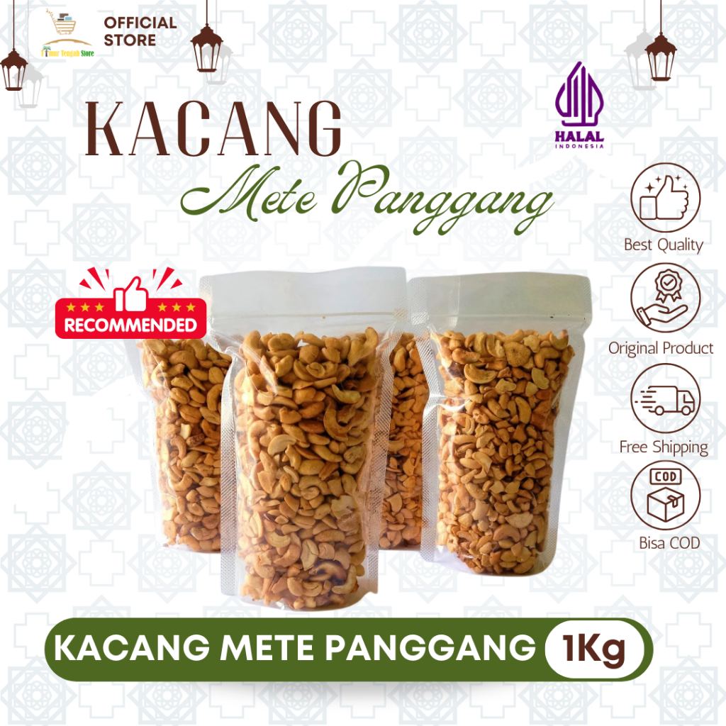 

Kacang Mete/Mede Panggang Gurih Nikmat