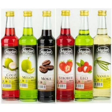 

Marjan Syrup Boudoin Sirup Aneka Rasa 460ml Lokal HALAL