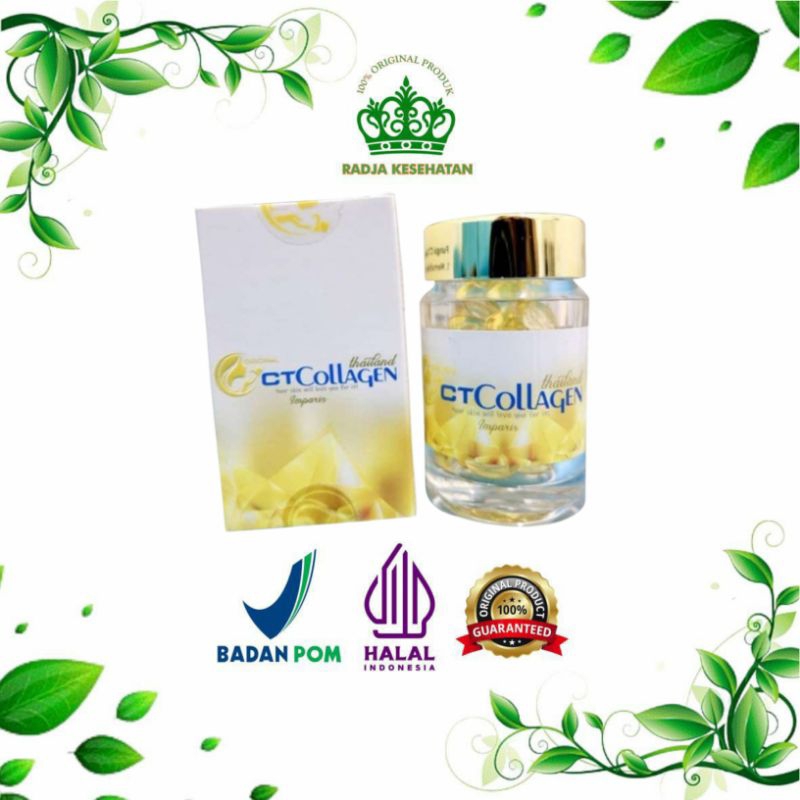 ORIGINAL CT  COLLAGEN FROM THAILAND - Herbal Produk - Original Produk - Jaga kesehatan Kulit,Cegah P