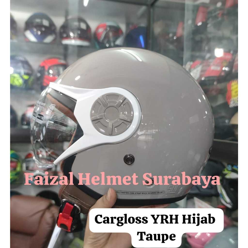 HELMET CARGLOSS YRH HIJAB TAUPE ORIGINAL MOTORCYCLE