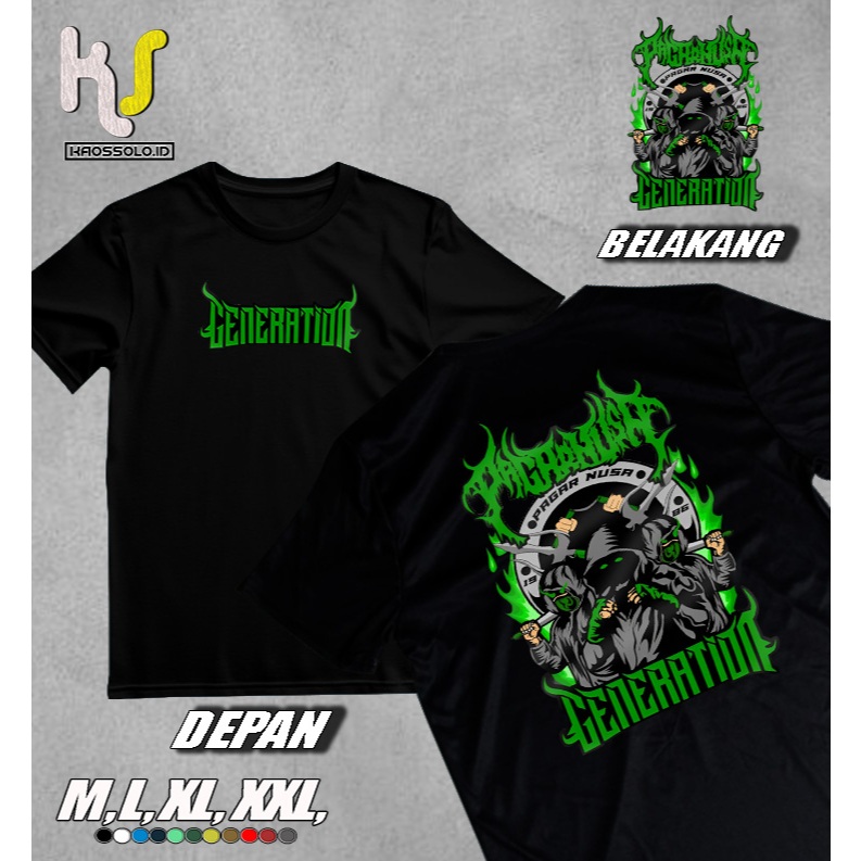 KAOSSOLO.ID- KAOS DISTRO PAGAR NUSA - Kaos PAGAR NUSA Pria Distro  Keren Terbaru Kaos Kekinian