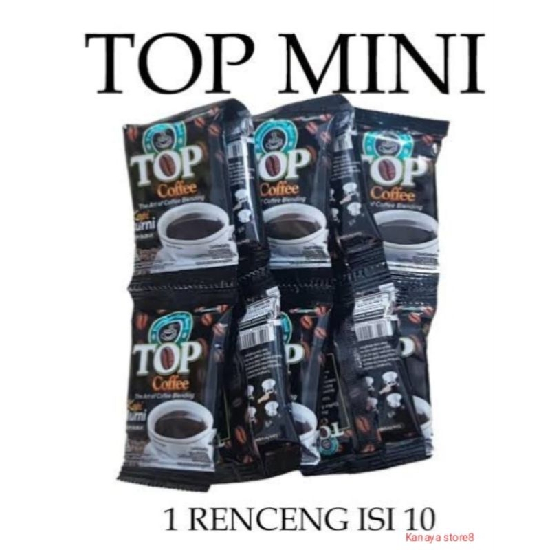 

TOP KOPI MINI RENCENG isi 10 sachet @6 gr