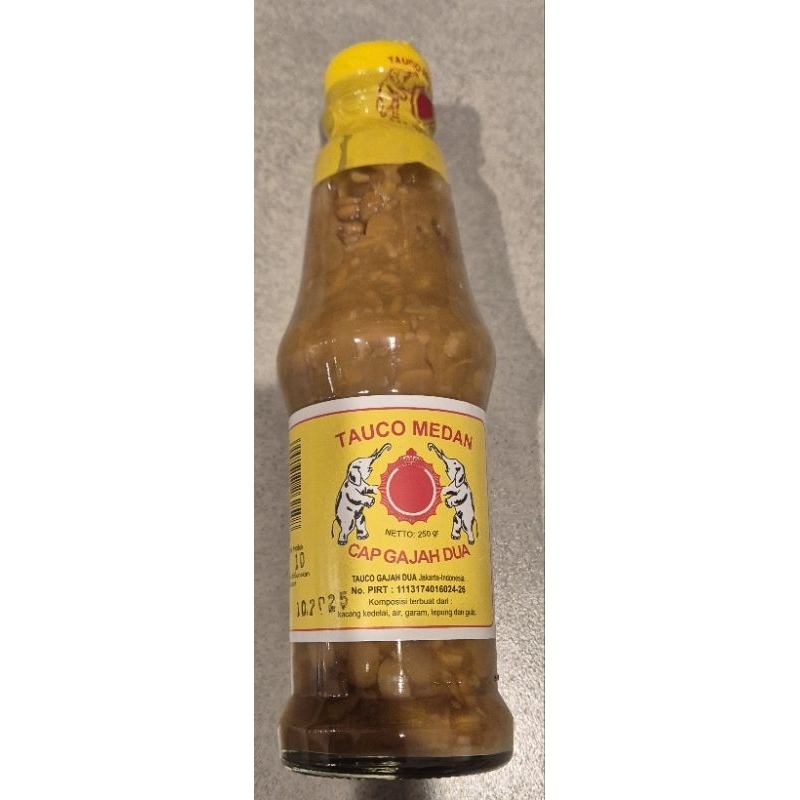 

Tauco Medan Dari Kacang Kedelai CAP GAJAH DUA 250g - RM.
