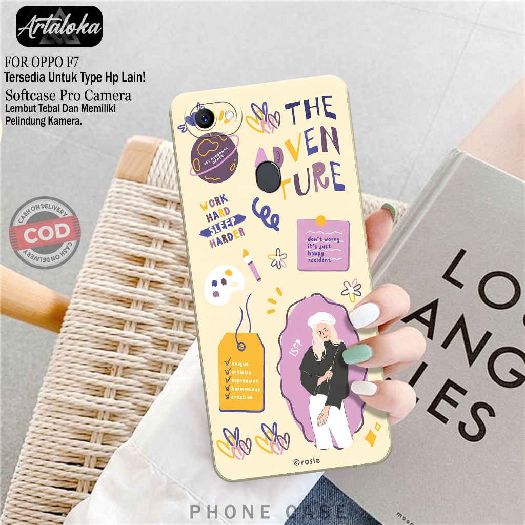 Case Hp Oppo F7 - Silikon Tpu Pro Camera - Softcase Oppo F7 - Casing Oppo F7 - Kesing Oppo F7 - Cove