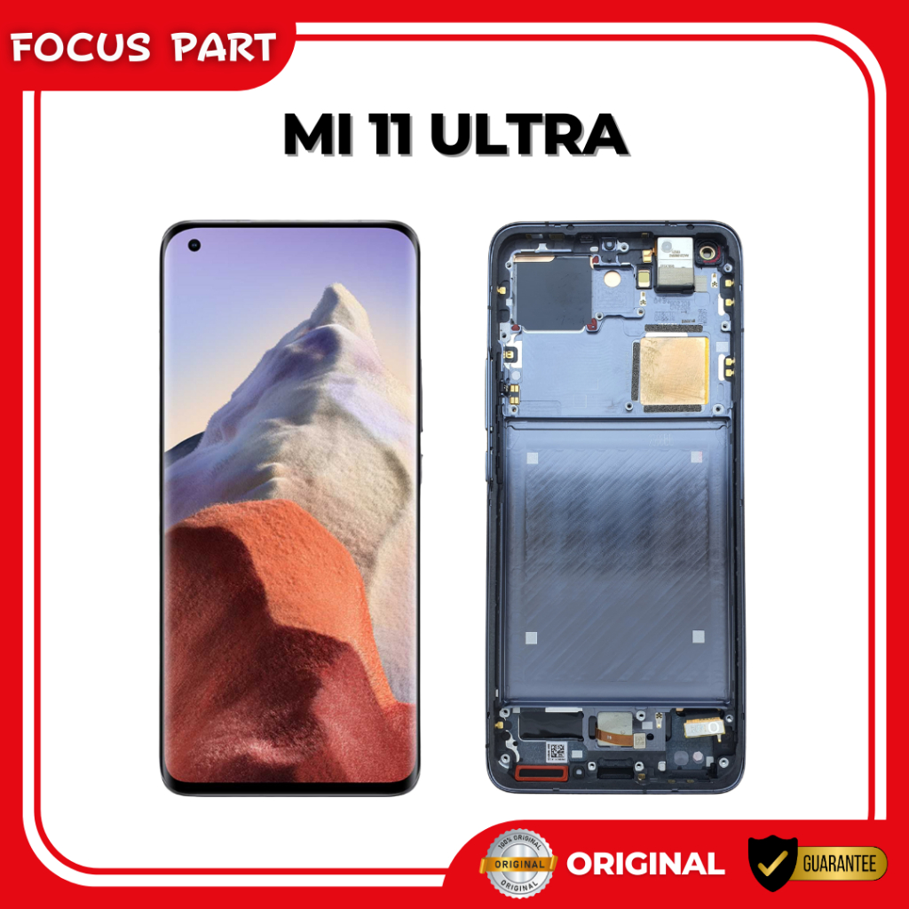 LCD + FRAME XIAOMI MI 11 ULTRA MI11 ULTRA ORIGINAL