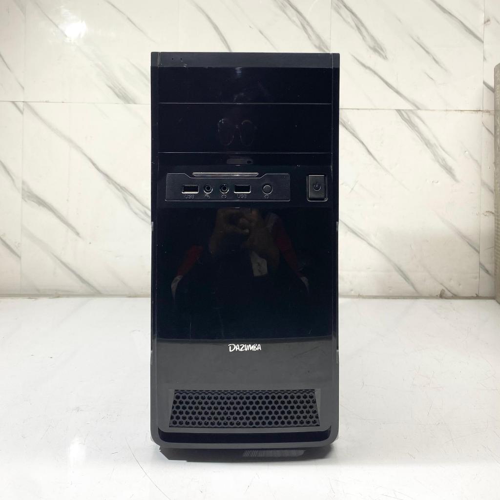 PC Gaming Rakitan Cassing Dazumba VGA 4GB DDR5  AMD A6-7400K  Second Like New Siap Main dan Produkti