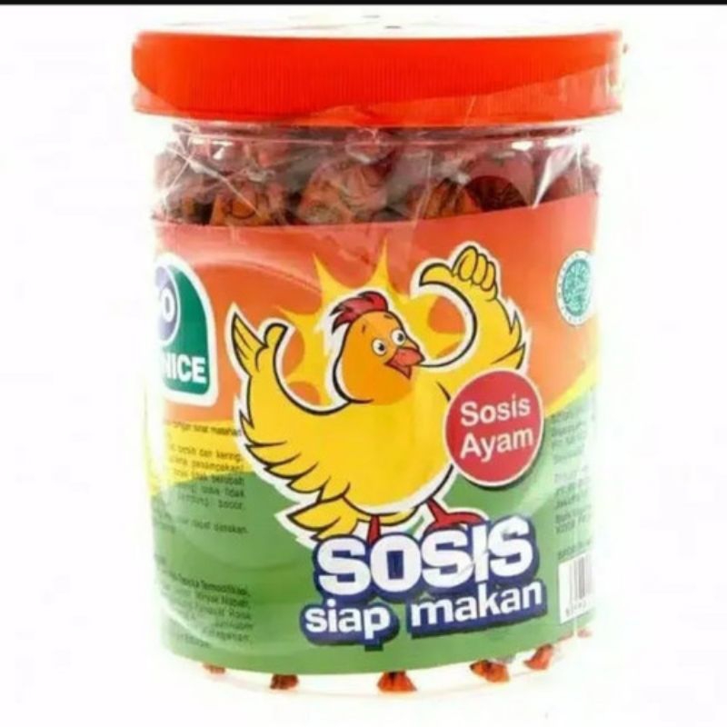 

Sosis So Nice Ayam 1 Toples (24 pcs)