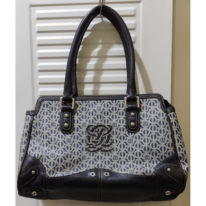 Tas Louis Quatorze LQ Shoulder Bag Handbag Preloved