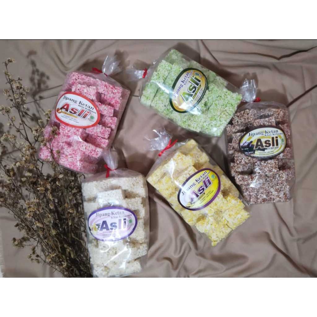 

Jipang/Bipang/ Puff Rice/ Jipang Manis Kemasan Susun/ Oleh Oleh Kebumen Original Dan Varian Rasa