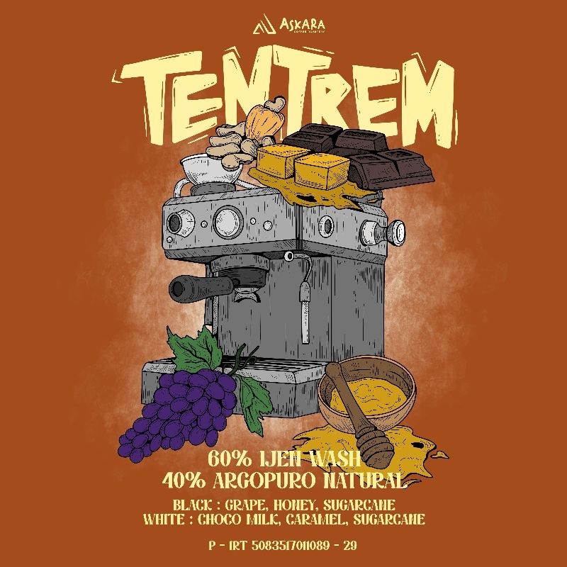 

TENTREM ARABICA ESPRESSO BLEND 1 KG
