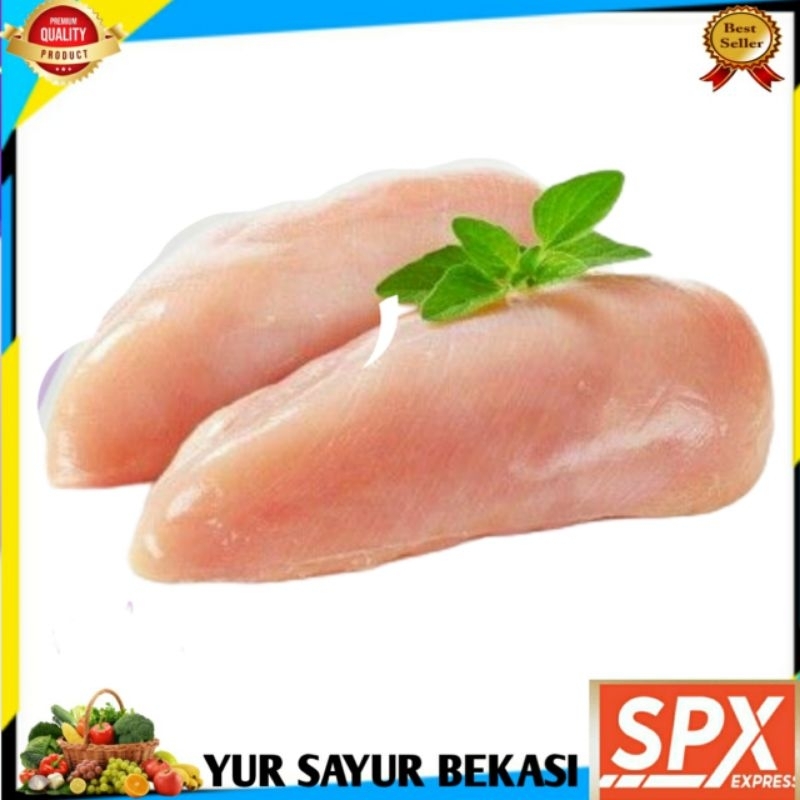 

Dada Ayam Filet/Pilet Segar.