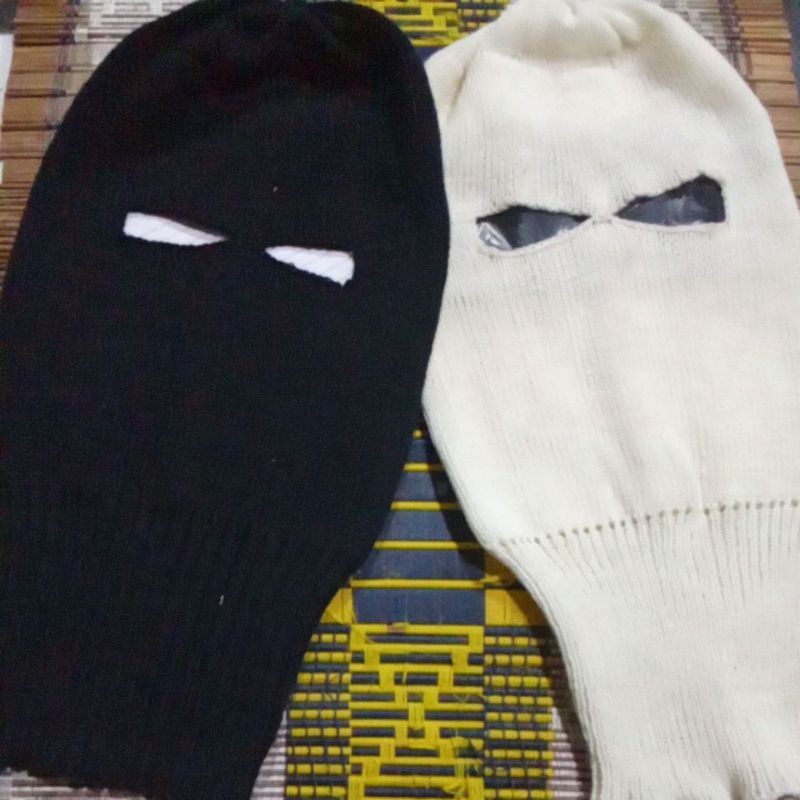 kupluk ninja /kupluk maling/masker kupluk