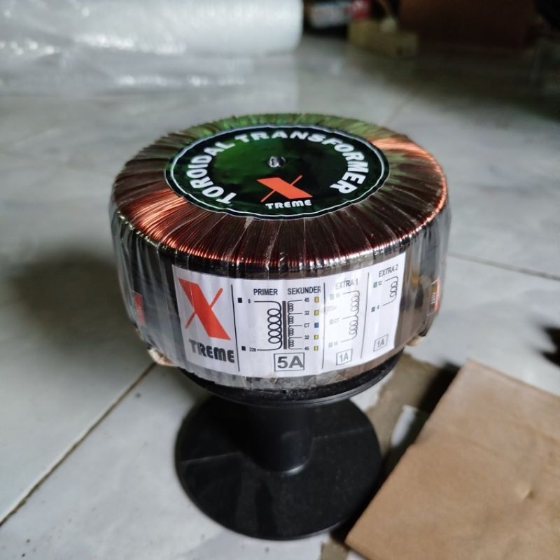 Trafo donat 5A CT 55,45 tembaga murni